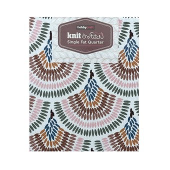 Rainbow Mosaic Single Cotton Fat Quarter