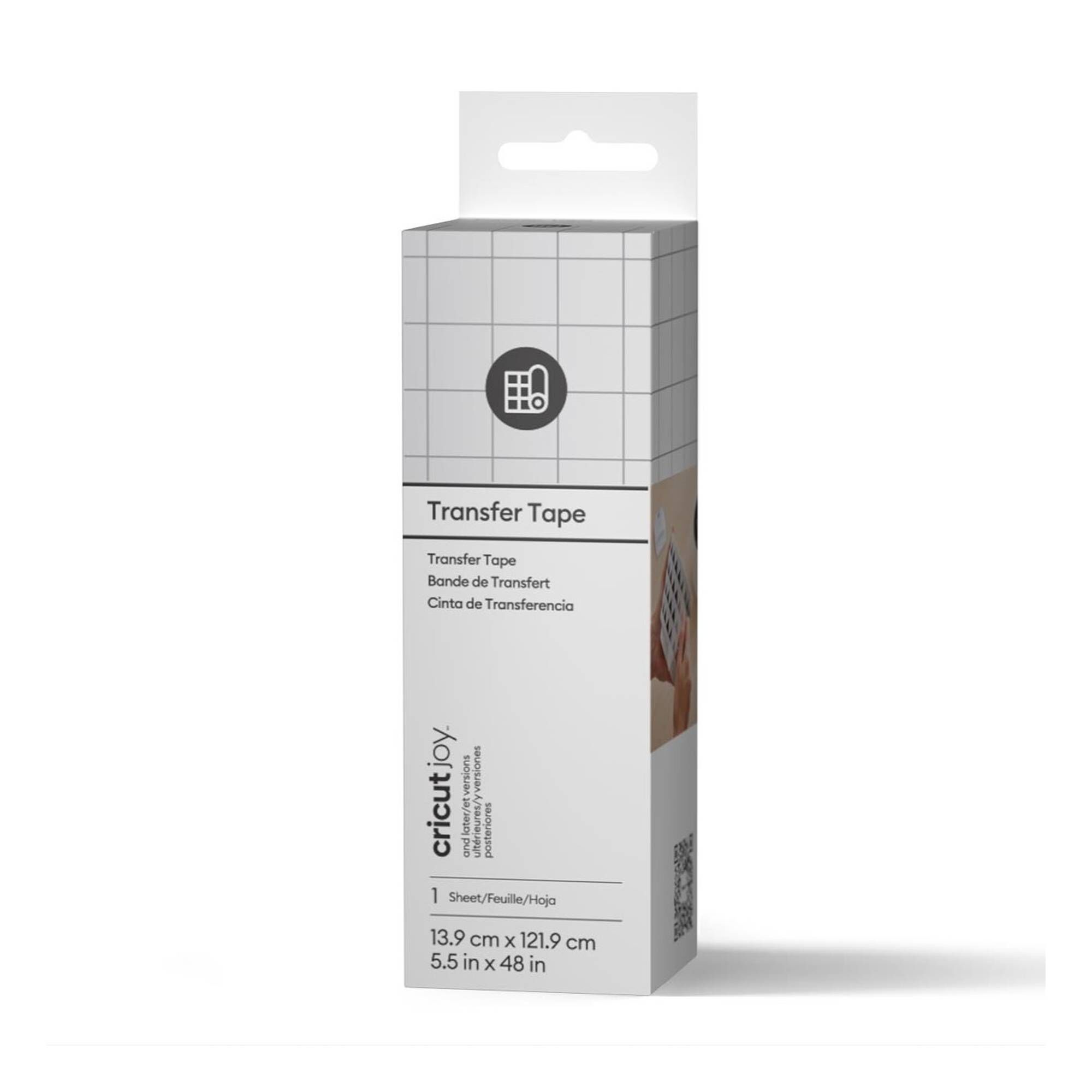 Cricut Vinyl Transfer Tape 12inX48in- (並行輸入品) Cricut Transfer Tape, Clear 12