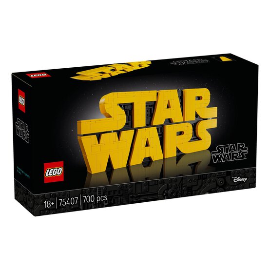 LEGO Brick-Built Star Wars Logo image number 1