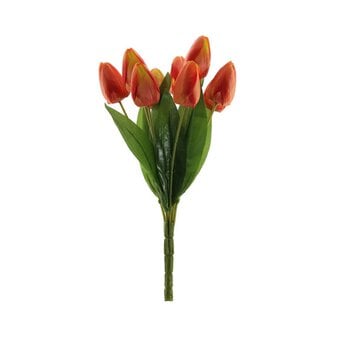 Orange Tulip Bouquet 40cm