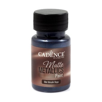 Cadence Navy Matte Metallic Paint 50ml