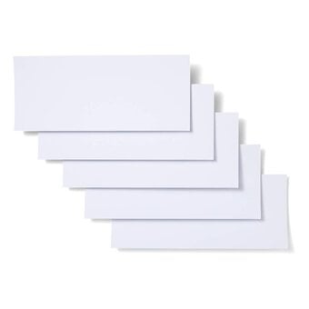 Cricut Joy White Smart Paper Sticker Cardstock 10 Pack image number 2