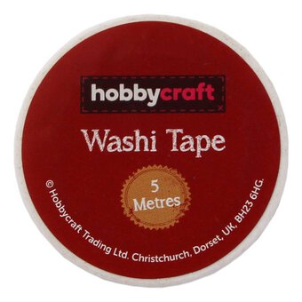 Holly Washi Tape 15mm x 5m