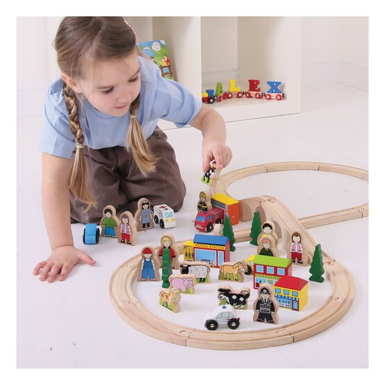 Bigjigs Trackside Expansion Set image number 2