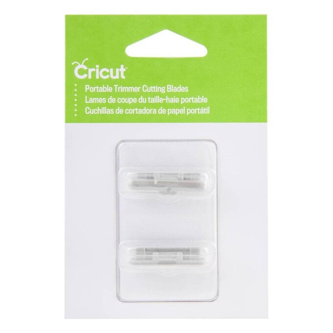 Cricut Portable Trimmer Replacement Blades 2 Pack image number 1