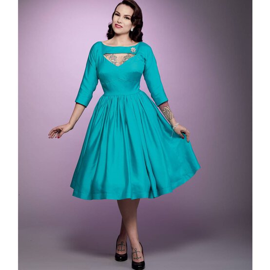 Simplicity Women&rsquo;s Dress Sewing Pattern S9296 (6-14) image number 3