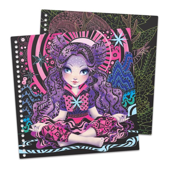 Nebulous Stars Zen Scratch and Sketch Book image number 4