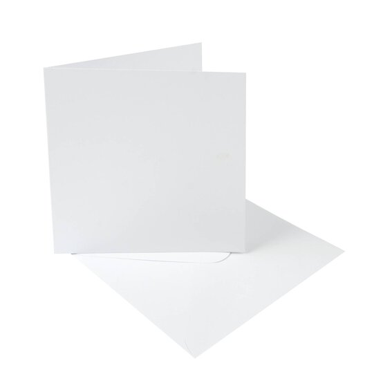 White Cards 6 x 6 Inches 10 Pack image number 4