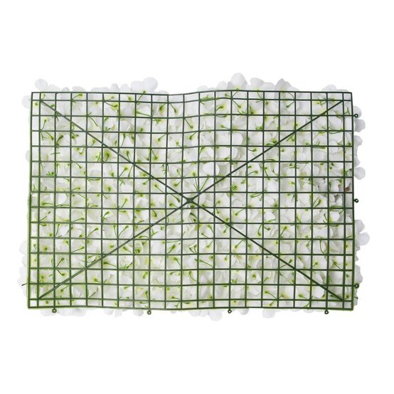 White Flower Wall 60cm x 40cm image number 3