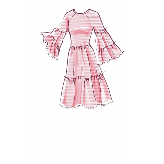 McCall’s Journee Dress Sewing Pattern M8110 (16-24) image number 3