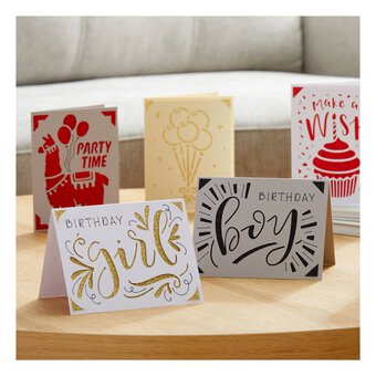 Cricut Joy Glitz and Glam Insert Card Set 10 Pack 
