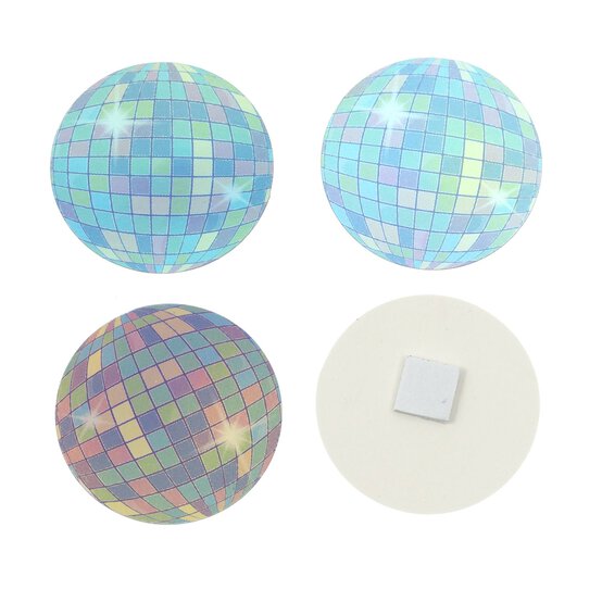 Disco Ball Card Toppers 4 Pack  image number 3
