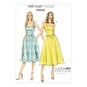 Vogue Sleeveless Dress Sewing Pattern V9100 (14-22) image number 1