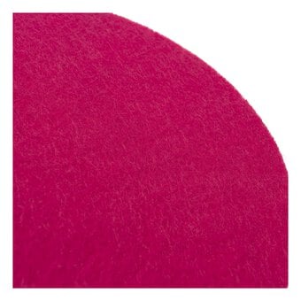 Raspberry Pink Felt Shape Heart 29cm image number 2