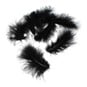 Black Marabou Feathers 3g image number 1