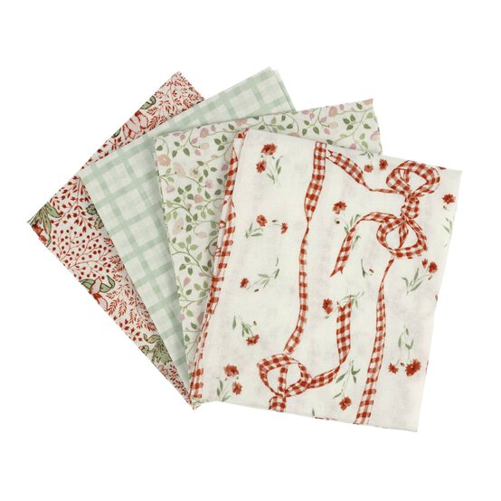 Laura Ashley Say It With Flowers Fat Quarters 4 Pack image number 1