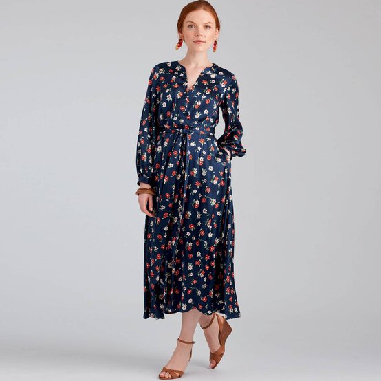 Simplicity Front Tie Dress Sewing Pattern S9041 (16-24) image number 3