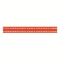 Red Grosgrain Running Stitch Ribbon 9mm x 5m image number 1
