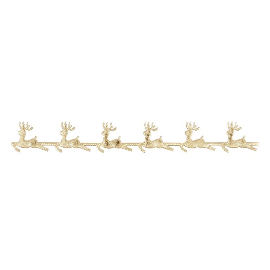 Gold Reindeer Trim 30mm x 3m  image number 2