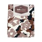 Brown Floral Camo Single Cotton Fat Quarter image number 1