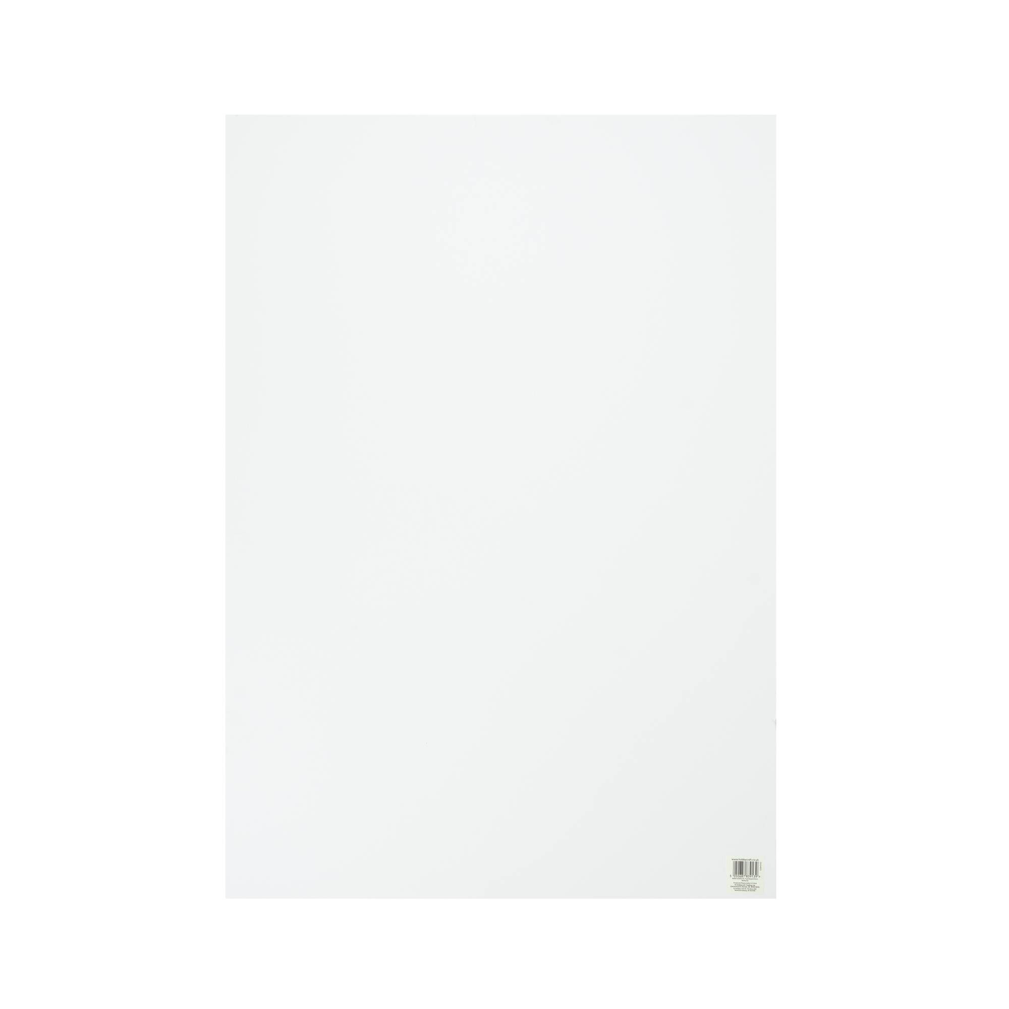White Foam Board 5mm A1 Hobbycraft