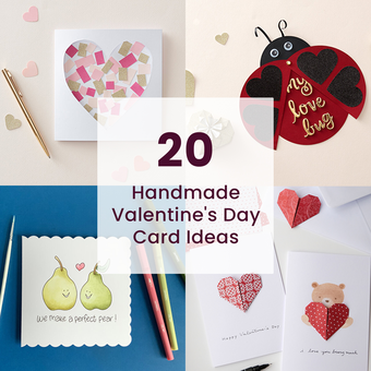 20 Handmade Valentine's Day Card Ideas