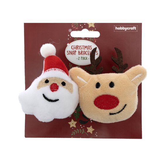 Christmas Snap Bracelets 2 Pack image number 4