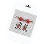FREE PATTERN DMC Floral Initials Cross Stitch 0116 image number 6