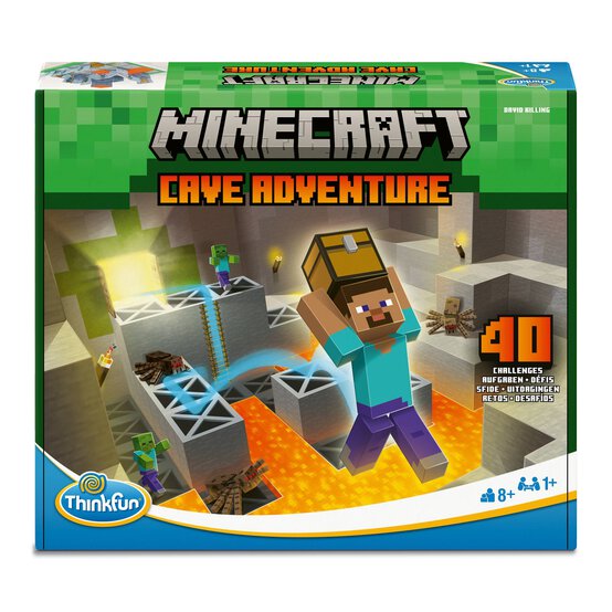 Ravensburger Minecraft Cave Adventure Game image number 1