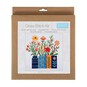 Trimits Flowers in Vases Large Cross Stitch Kit 36cm x 36cm image number 1