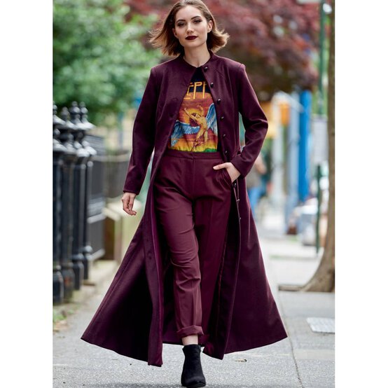 McCall’s Astoria Coats Sewing Pattern M8156 (16-24) image number 6