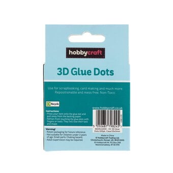 3D Craft Glue Dots 100 Pack image number 5