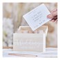 Ginger Ray Wooden Wedding Memory Box 13.5 x 11.5cm image number 2