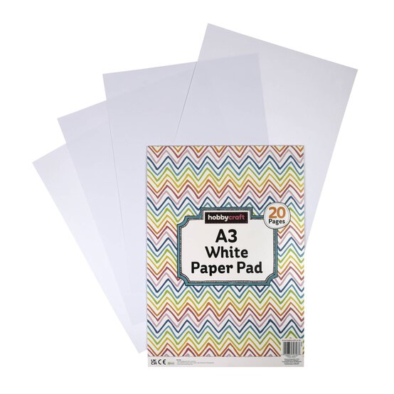 White Paper Pad A3 image number 1