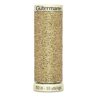 Gutermann Gold Metallic Effect Thread 50m (24)