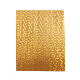Gold Hologram Foam Sheet 22.5cm x 30cm