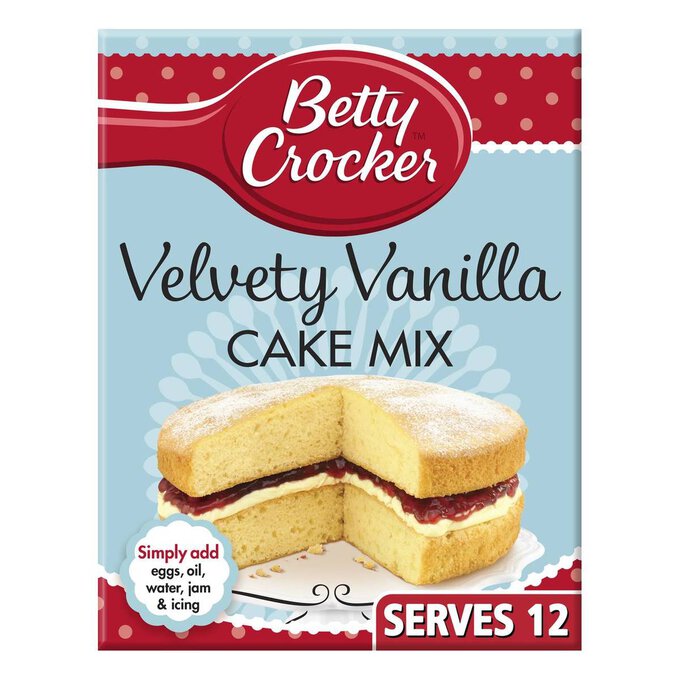 Betty Crocker Classic Vanilla Cake Mix image number 1