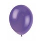 Midnight Purple Balloons 10 Pack image number 1