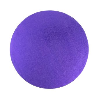 Purple Round Cake Drum 10 Inches