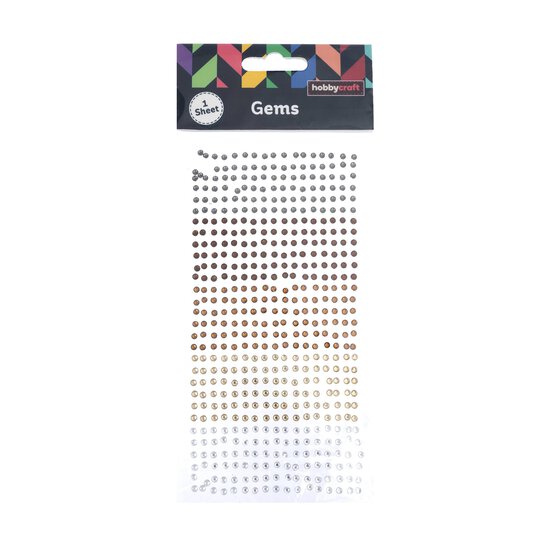 Adhesive Small Dot Gems image number 3