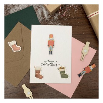 Nutcracker Wooden Toppers 4 Pack