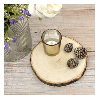 Birch Wooden Slice 15cm