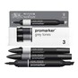 Winsor & Newton Grey Tones Promarkers 3 Pack image number 4