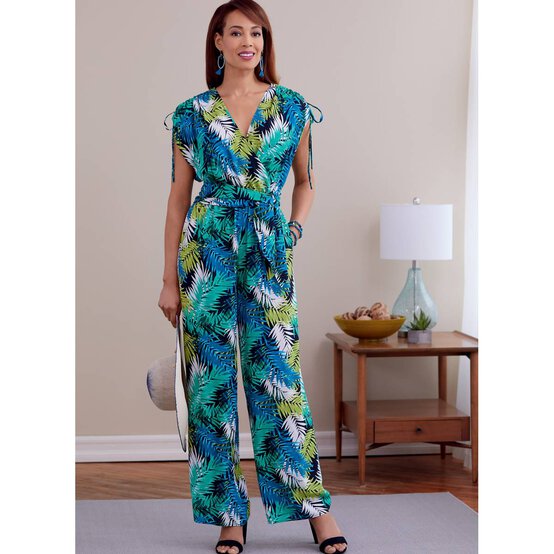 Butterick Dress and Jumpsuit Sewing Pattern B6756 (14-22) image number 4