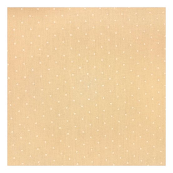 Orange Lacquer Spot Polycotton Fabric by the Metre image number 2