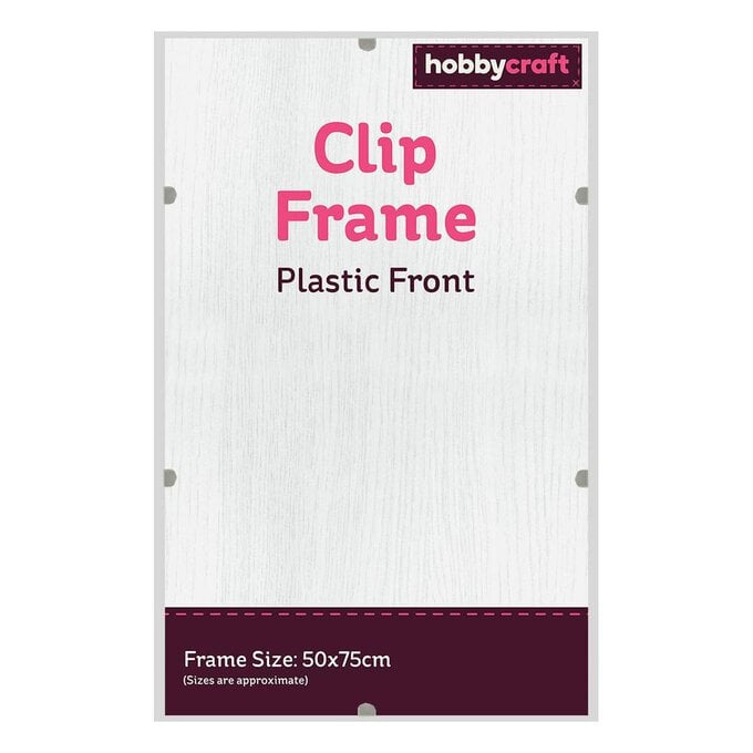 Plastic Clip Frame 50cm x 75cm image number 1