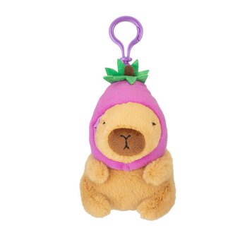Assorted Plush Capybara Keyring