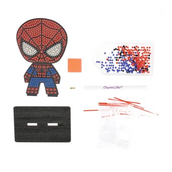 Crystal Art Buddy - Spiderman - Framlingham Toy Shop