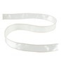 Light Cream Wire Edge Satin Ribbon 25mm x 3m image number 1