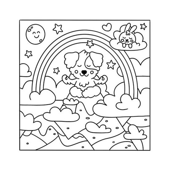 My Little Cosy Life Cuties Colouring Book image number 3